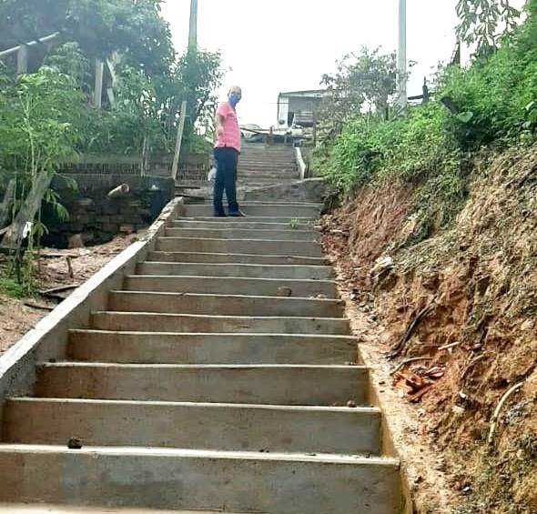 Camacã: Escadarias são recuperadas depois de 30 anos